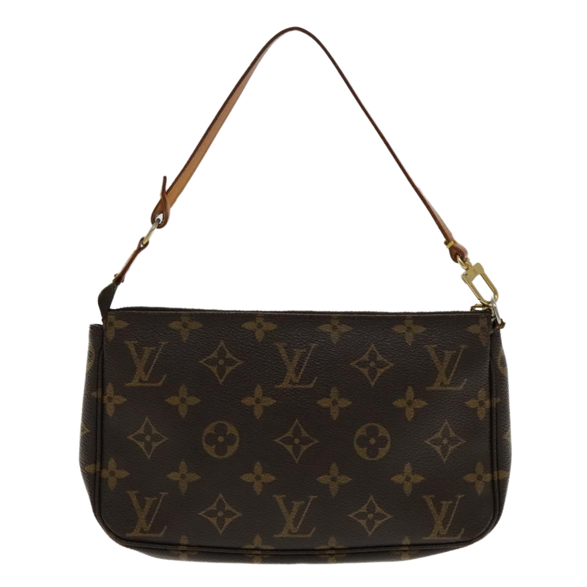 LOUIS VUITTON Monogram Pochette Accessoires Pouch M51980 LV Auth 95984