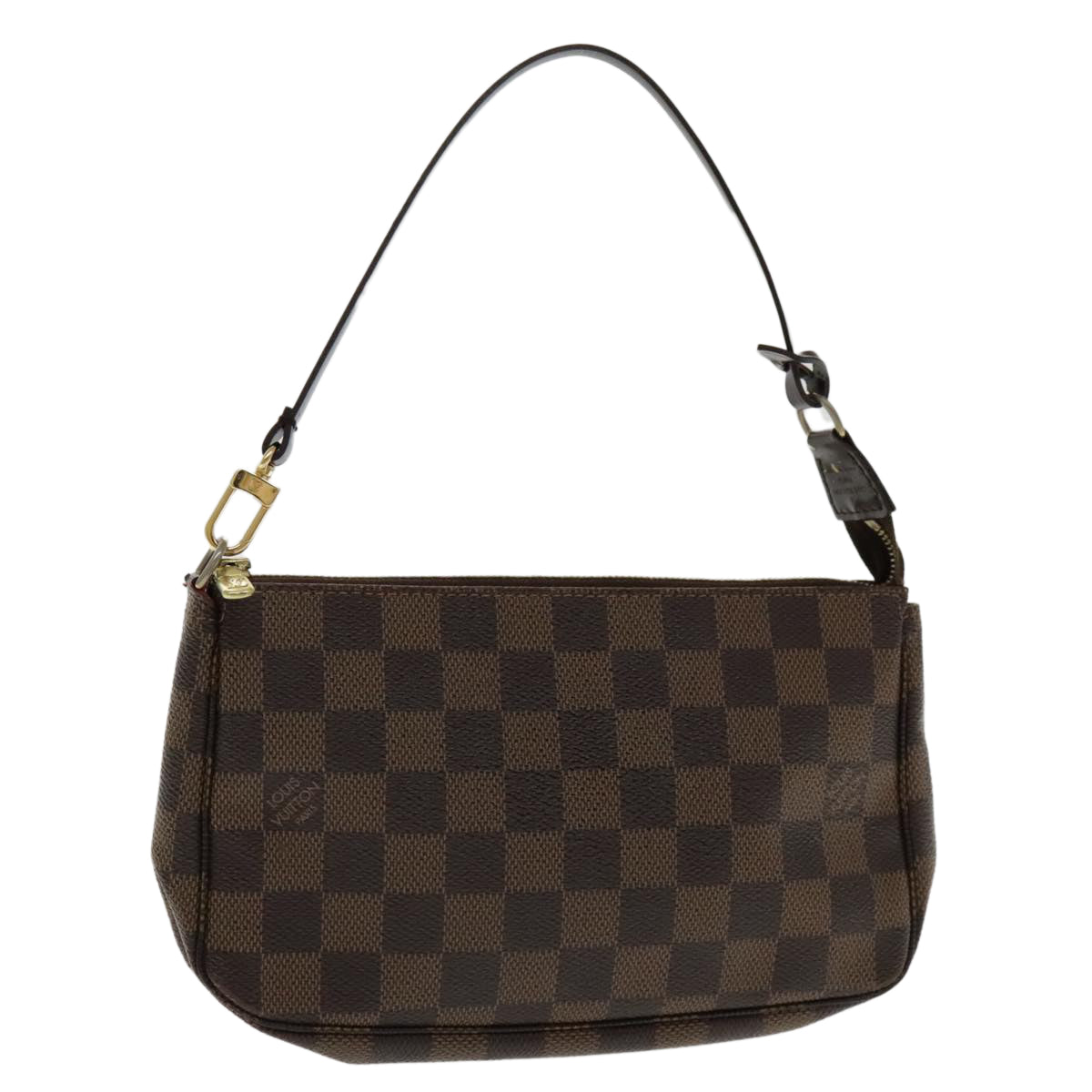 LOUIS VUITTON Damier Ebene Pochette Accessoires Pouch N41206 LV Auth 95986