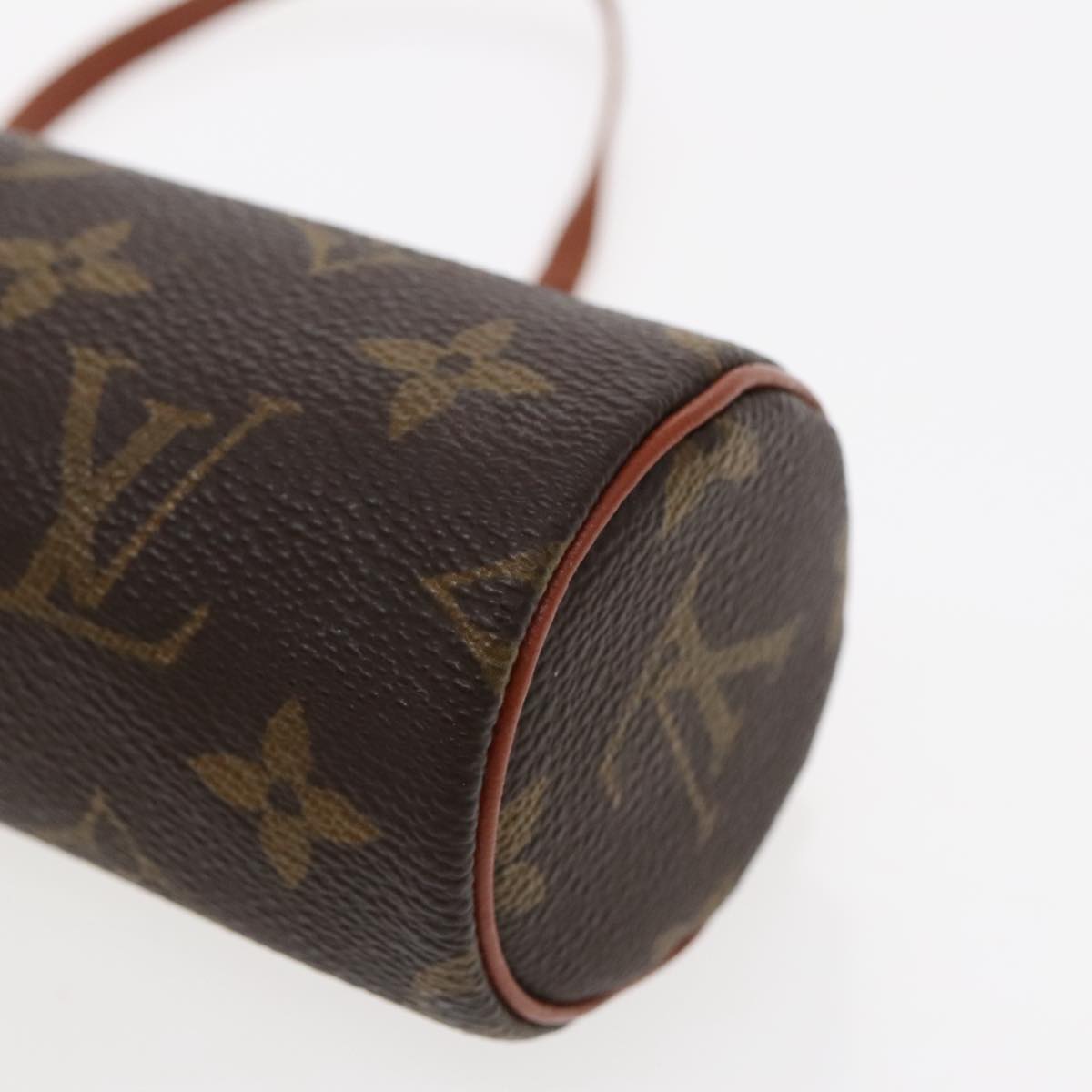 LOUIS VUITTON Monogram Papillon Pouch LV Auth 96006