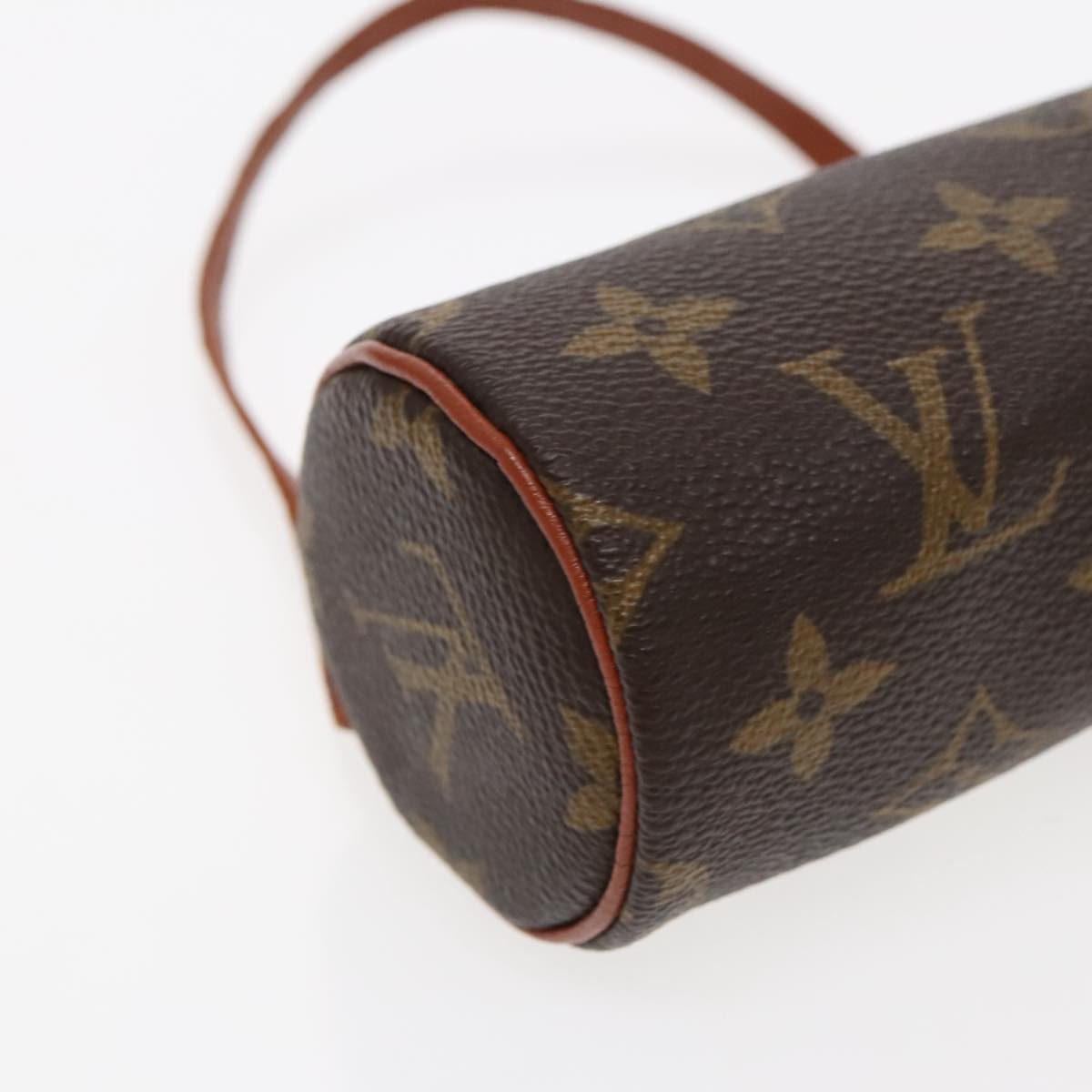 LOUIS VUITTON Monogram Papillon Pouch LV Auth 96006