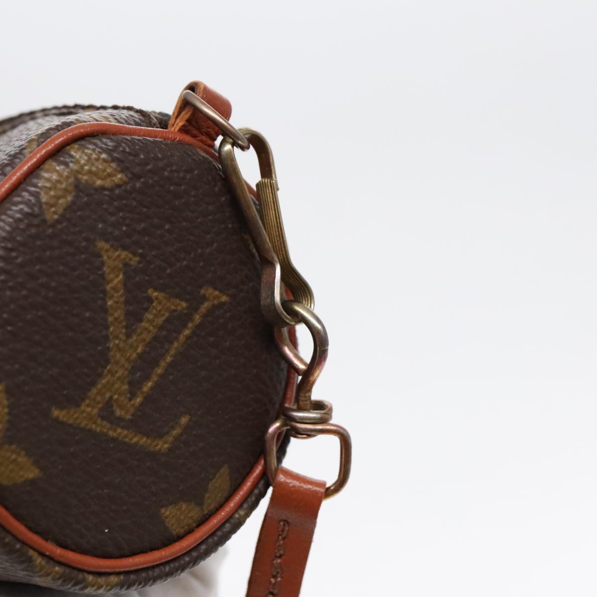 LOUIS VUITTON Monogram Papillon Pouch LV Auth 96006