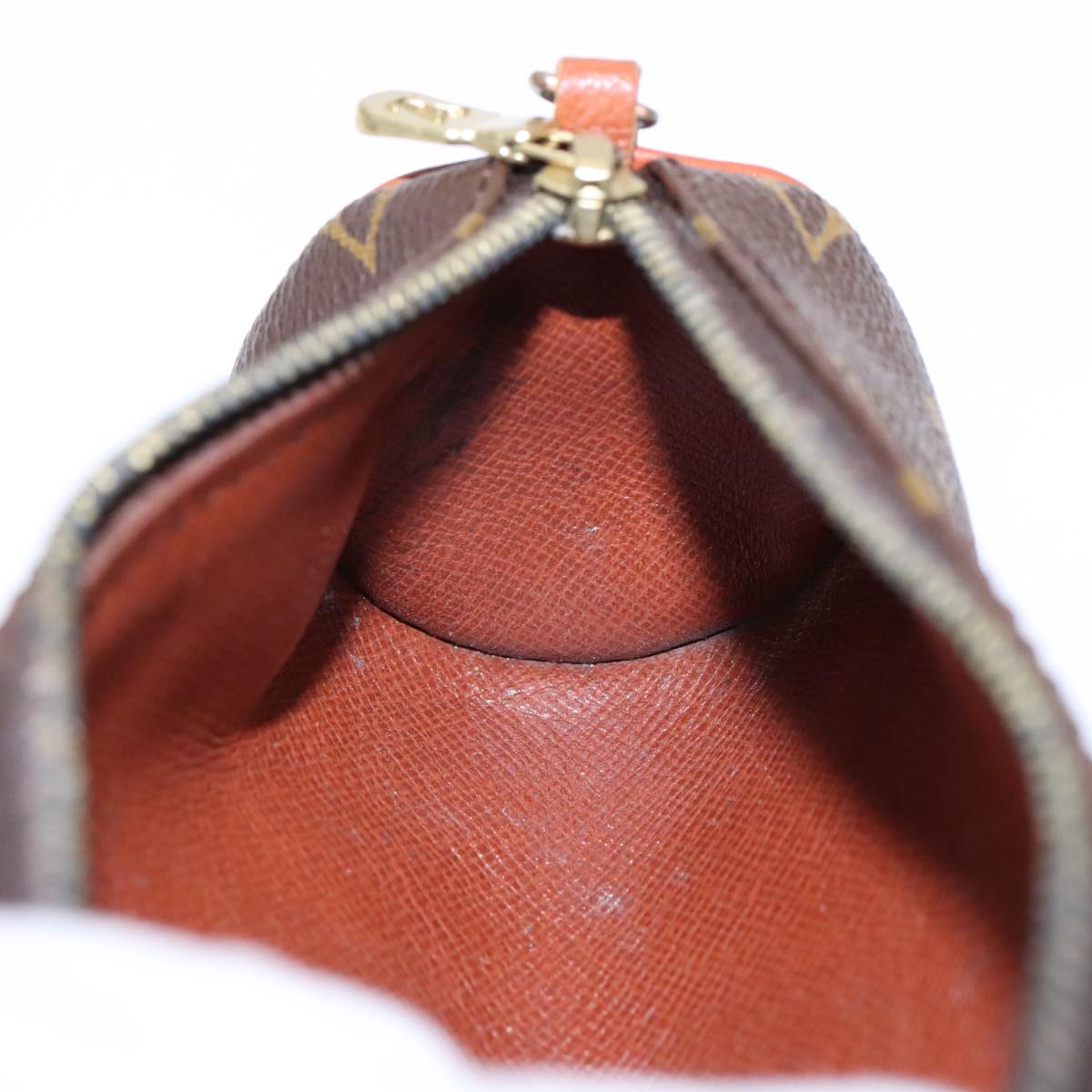 LOUIS VUITTON Monogram Papillon Pouch LV Auth 96006