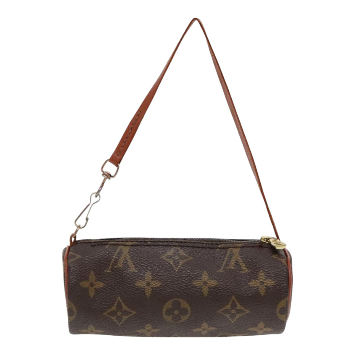 LOUIS VUITTON Monogram Papillon Pouch LV Auth 96006