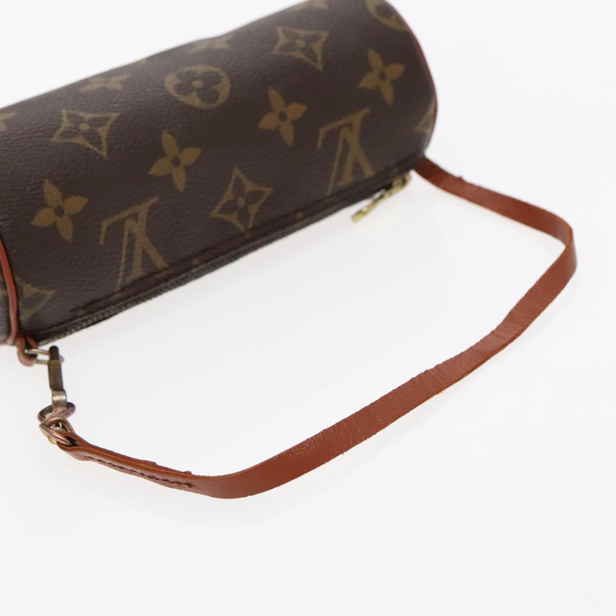 LOUIS VUITTON Monogram Papillon Pouch LV Auth 96006