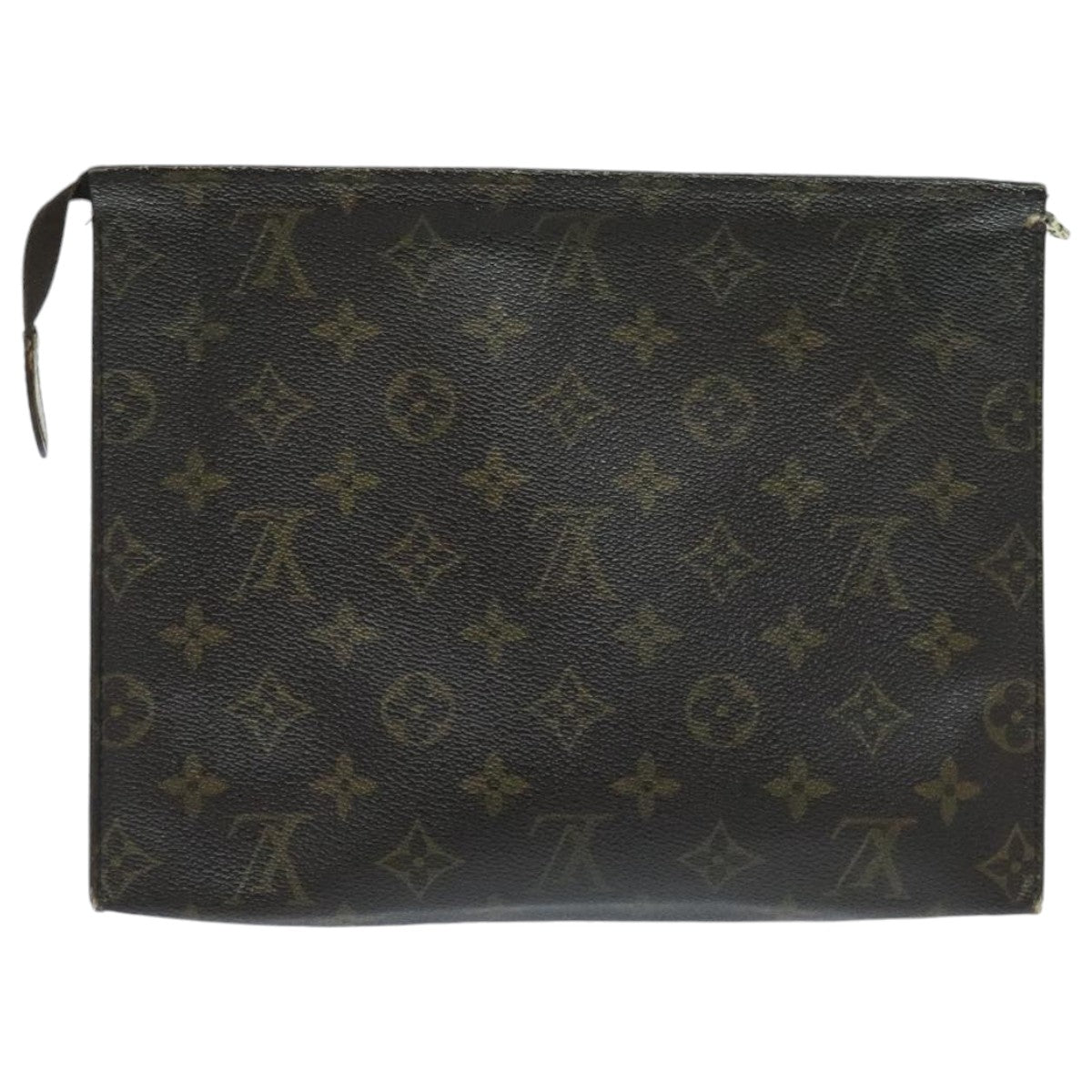 LOUIS VUITTON Monogram Poche Toilette 26 Pouch M47542 LV Auth 96021