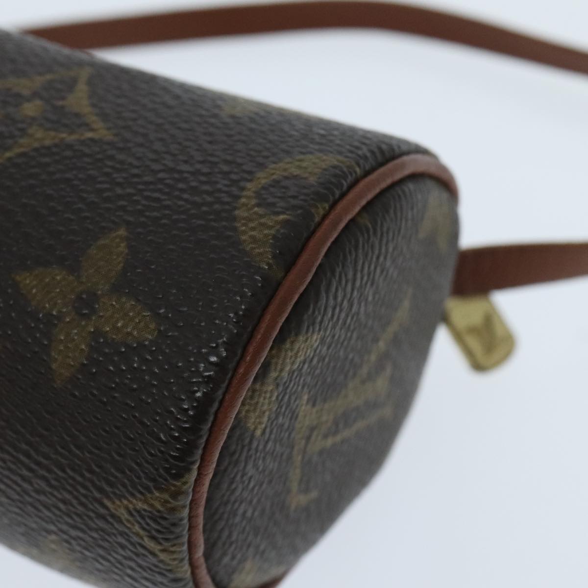 LOUIS VUITTON Monogram Papillon Pouch LV Auth 96023