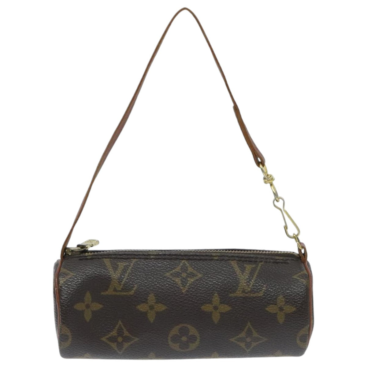 LOUIS VUITTON Monogram Papillon Pouch LV Auth 96023