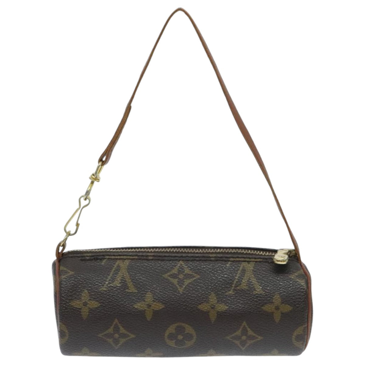 LOUIS VUITTON Monogram Papillon Pouch LV Auth 96023