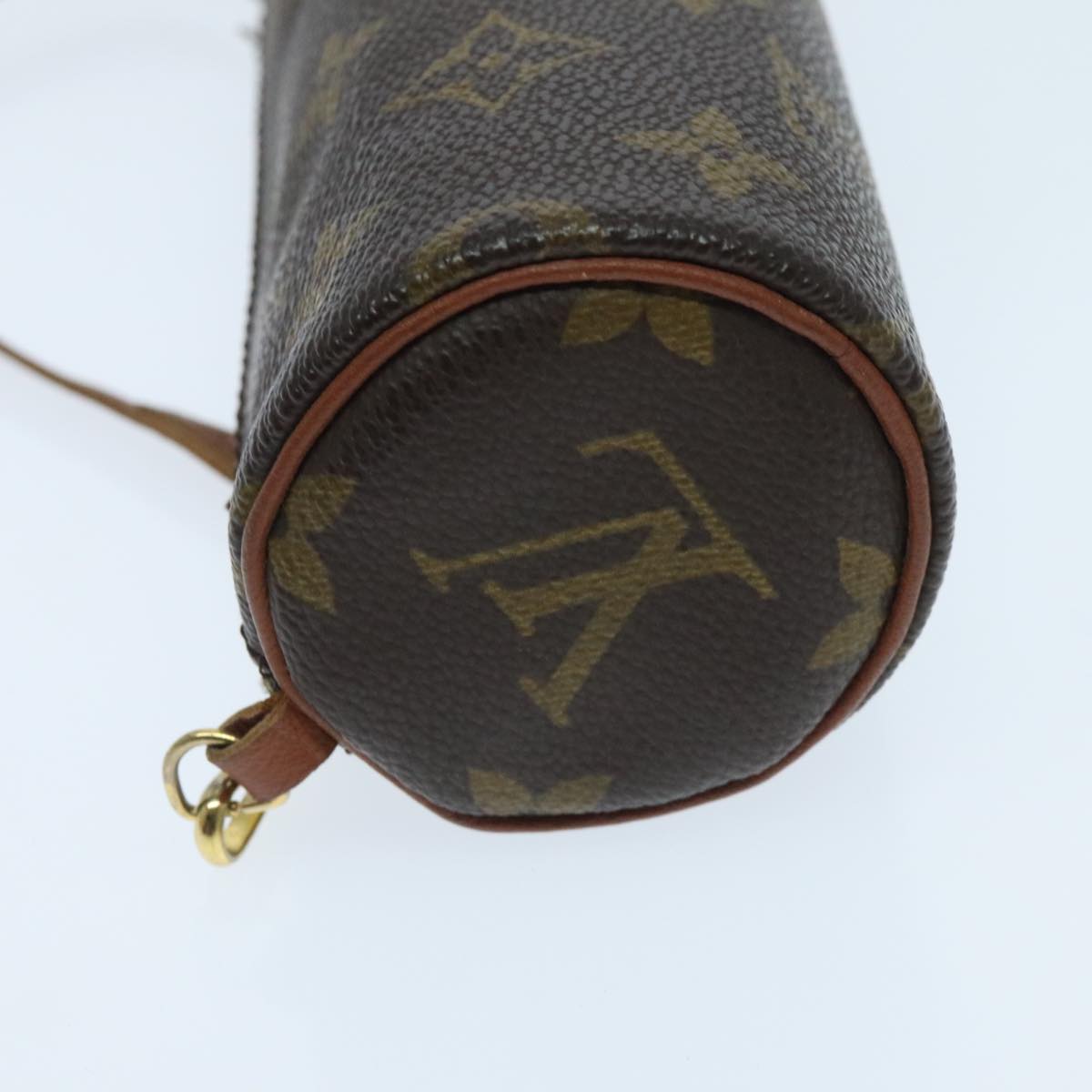 LOUIS VUITTON Monogram Papillon Pouch LV Auth 96023