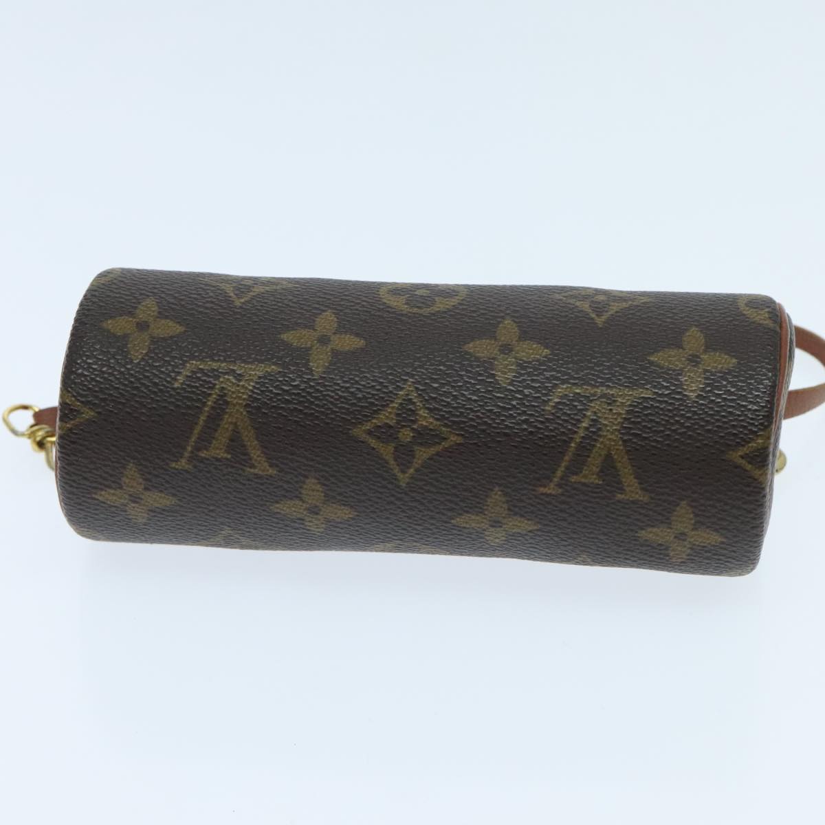 LOUIS VUITTON Monogram Papillon Pouch LV Auth 96023