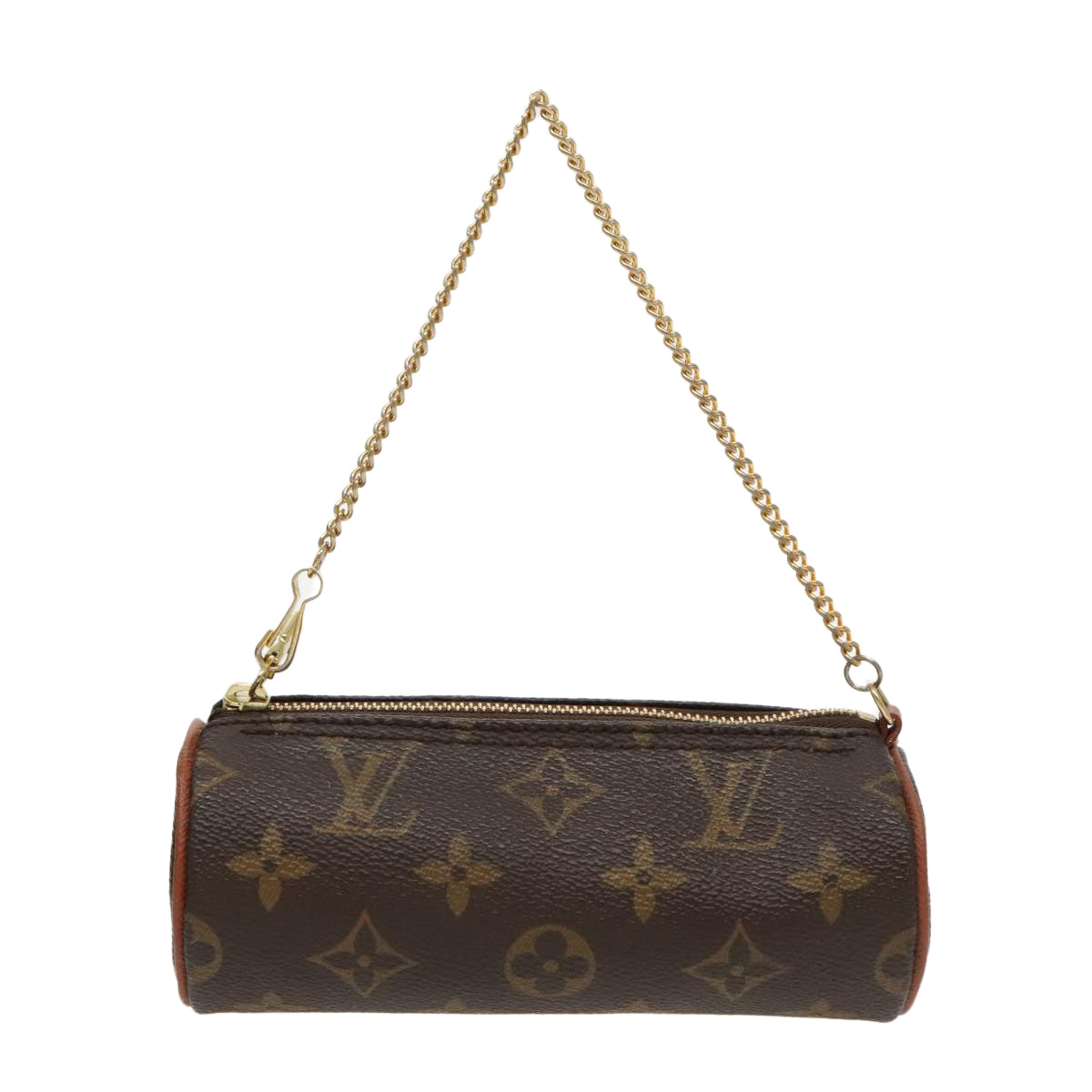 LOUIS VUITTON Monogram Papillon Pouch LV Auth 96052