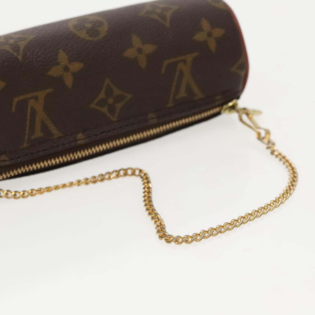 LOUIS VUITTON Monogram Papillon Pouch LV Auth 96052