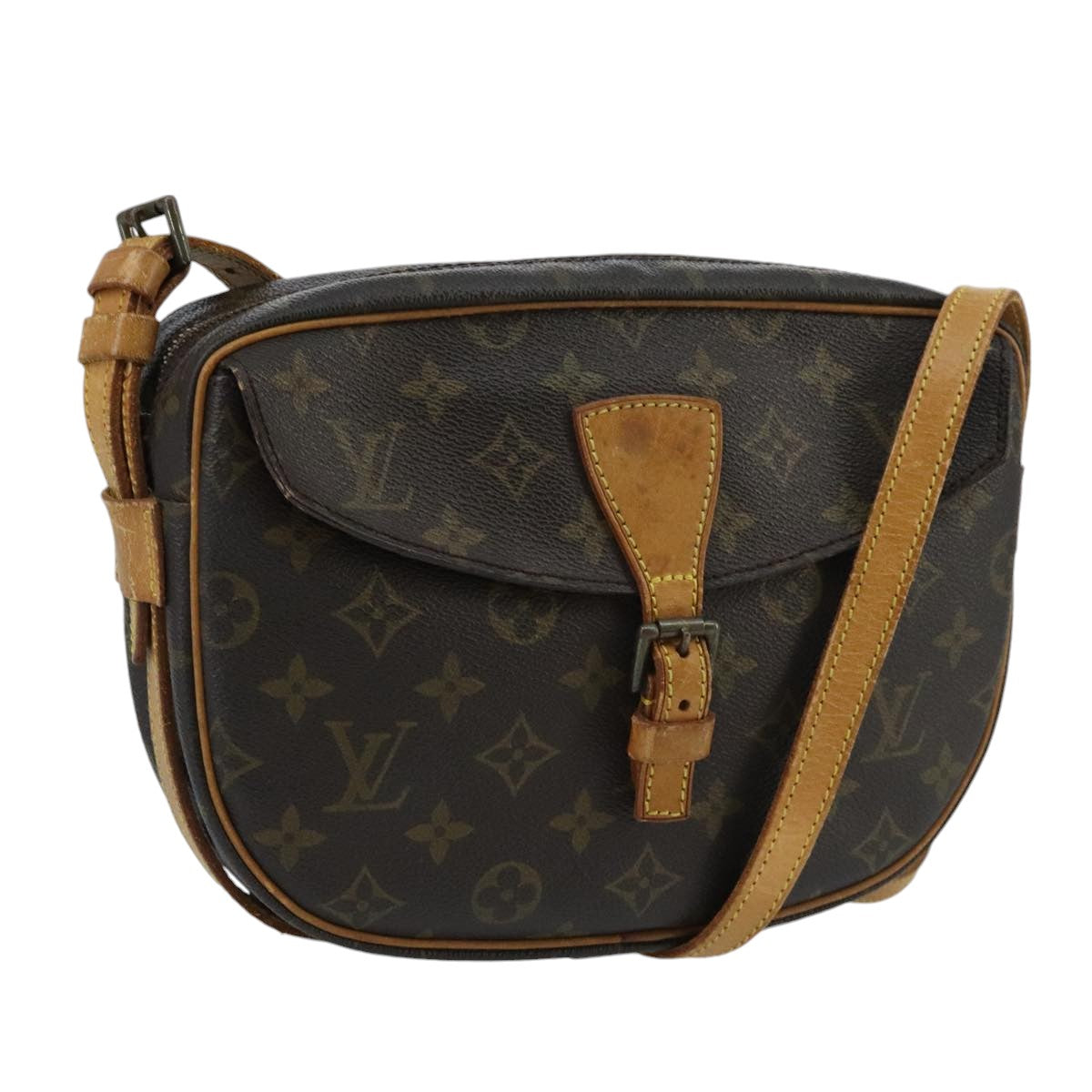 LOUIS VUITTON Monogram Jeune Fille MM Shoulder Bag M51226 LV Auth 96100