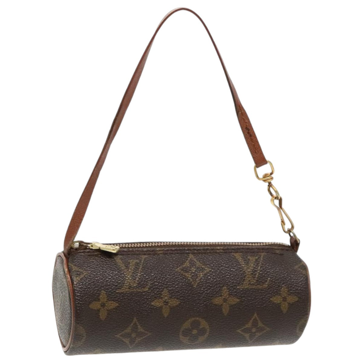 LOUIS VUITTON Monogram Papillon Pouch Pouch LV Auth 96103