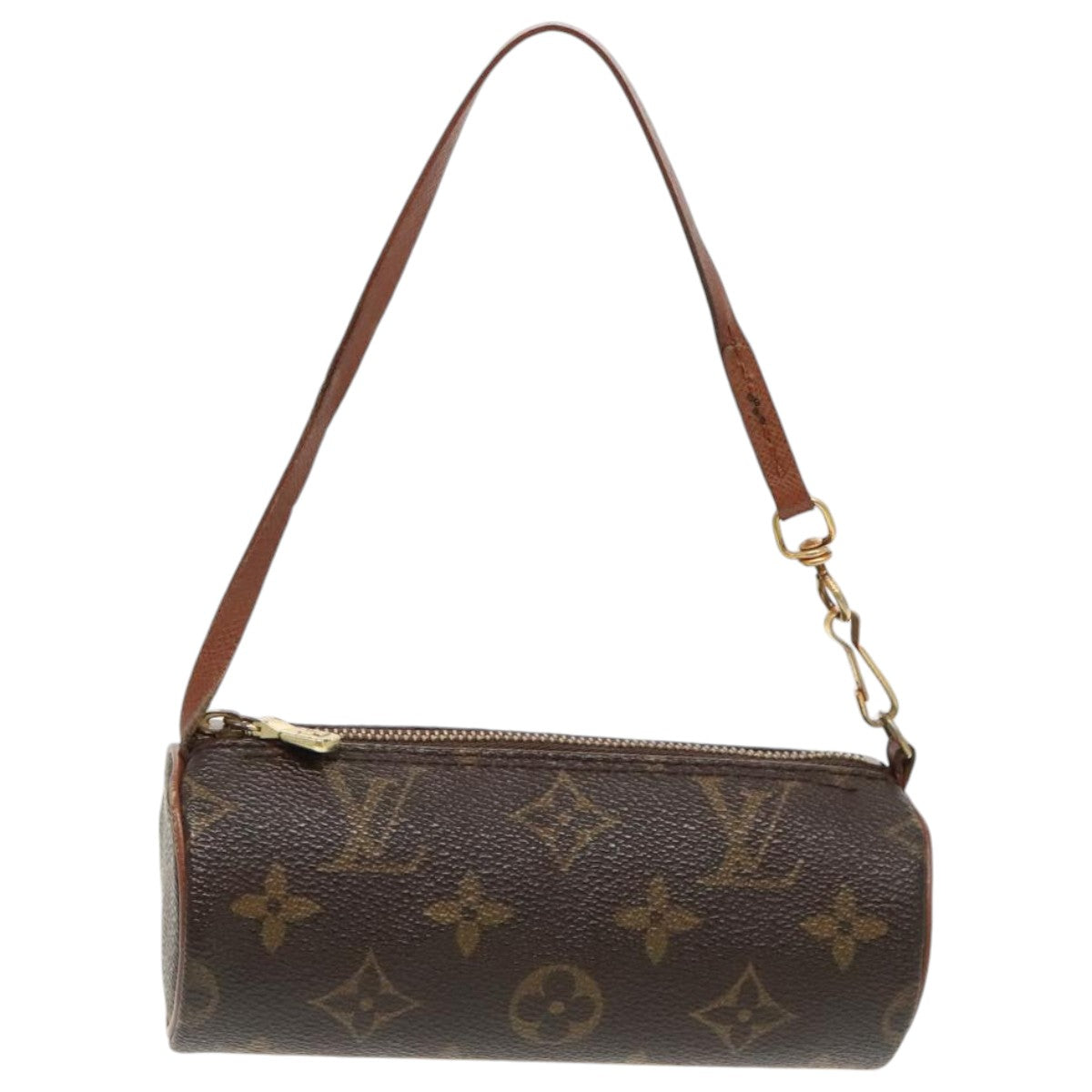 LOUIS VUITTON Monogram Papillon Pouch Pouch LV Auth 96103