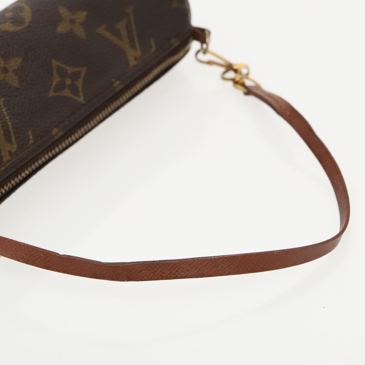 LOUIS VUITTON Monogram Papillon Pouch Pouch LV Auth 96103