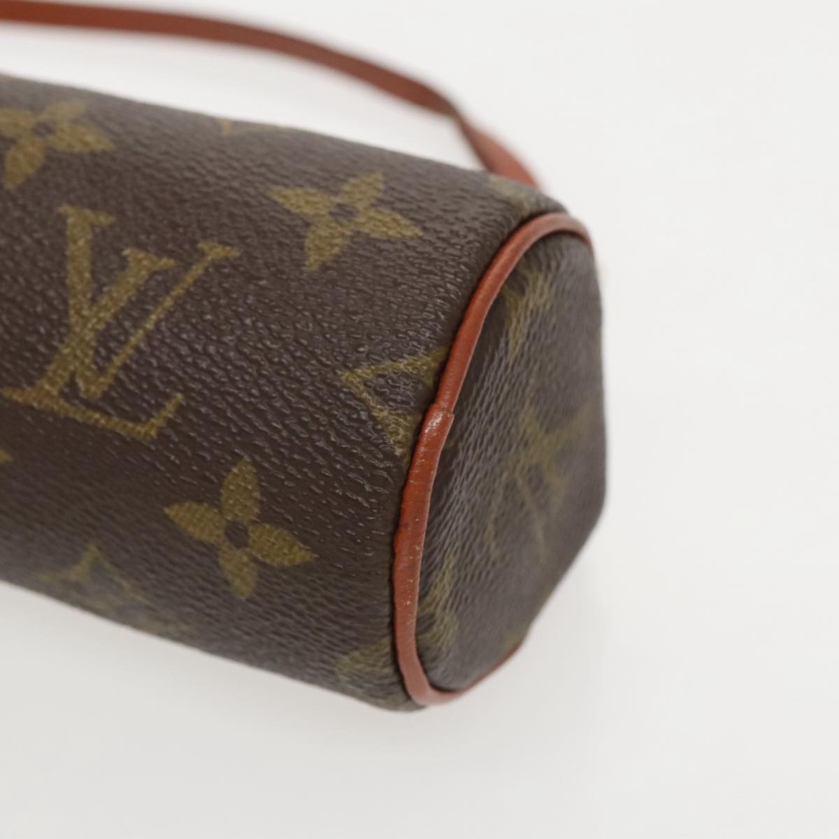 LOUIS VUITTON Monogram Papillon Pouch LV Auth 96105