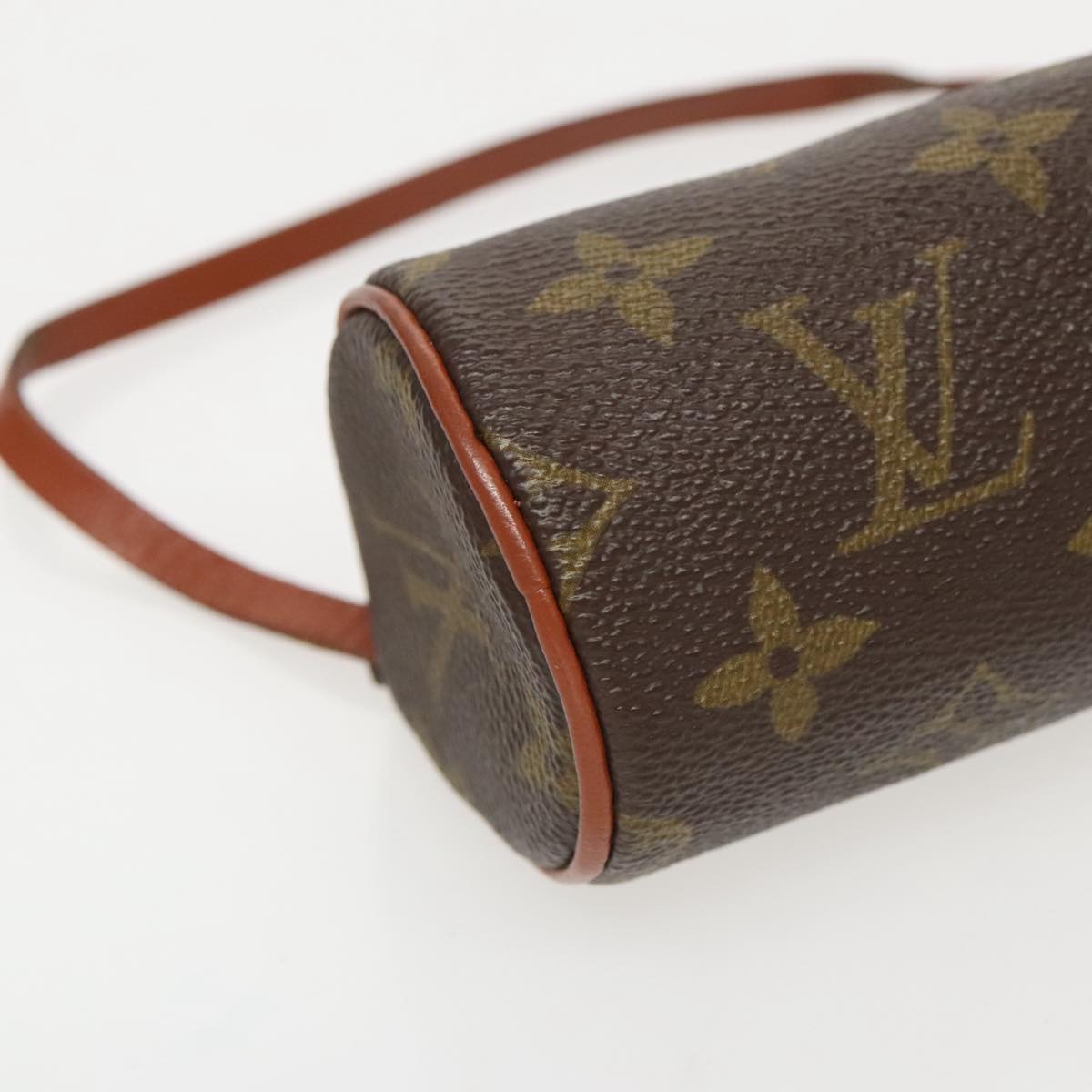 LOUIS VUITTON Monogram Papillon Pouch LV Auth 96105