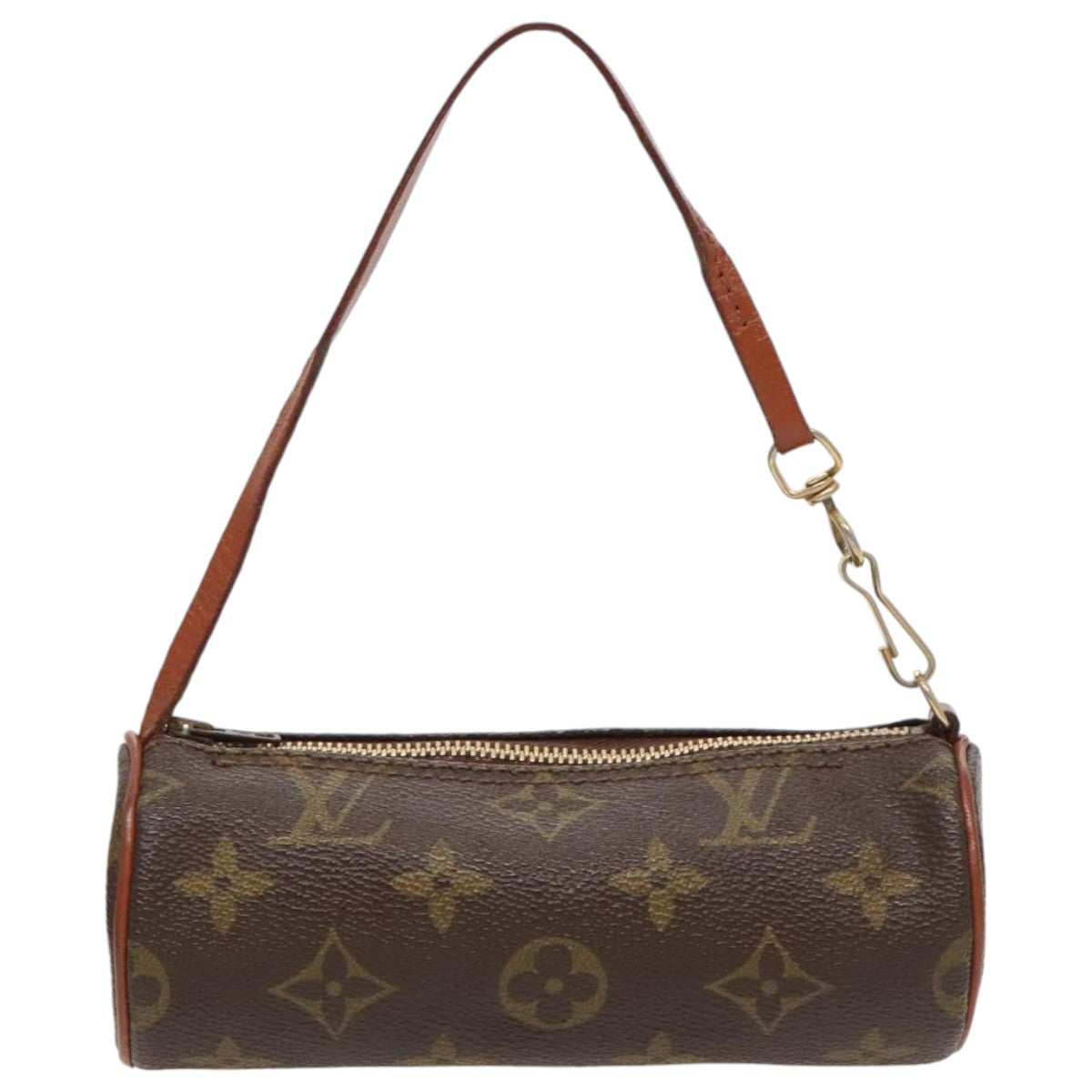 LOUIS VUITTON Monogram Papillon Pouch LV Auth 96105