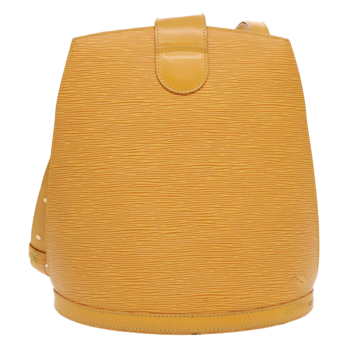 LOUIS VUITTON Epi Cluny Shoulder Bag Yellow M52259 LV Auth 96140