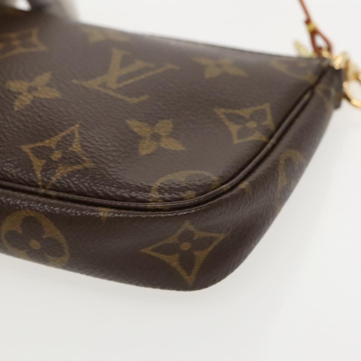 LOUIS VUITTON Monogram Mini Pochette Accessoires Pouch M58009 LV Auth 96144