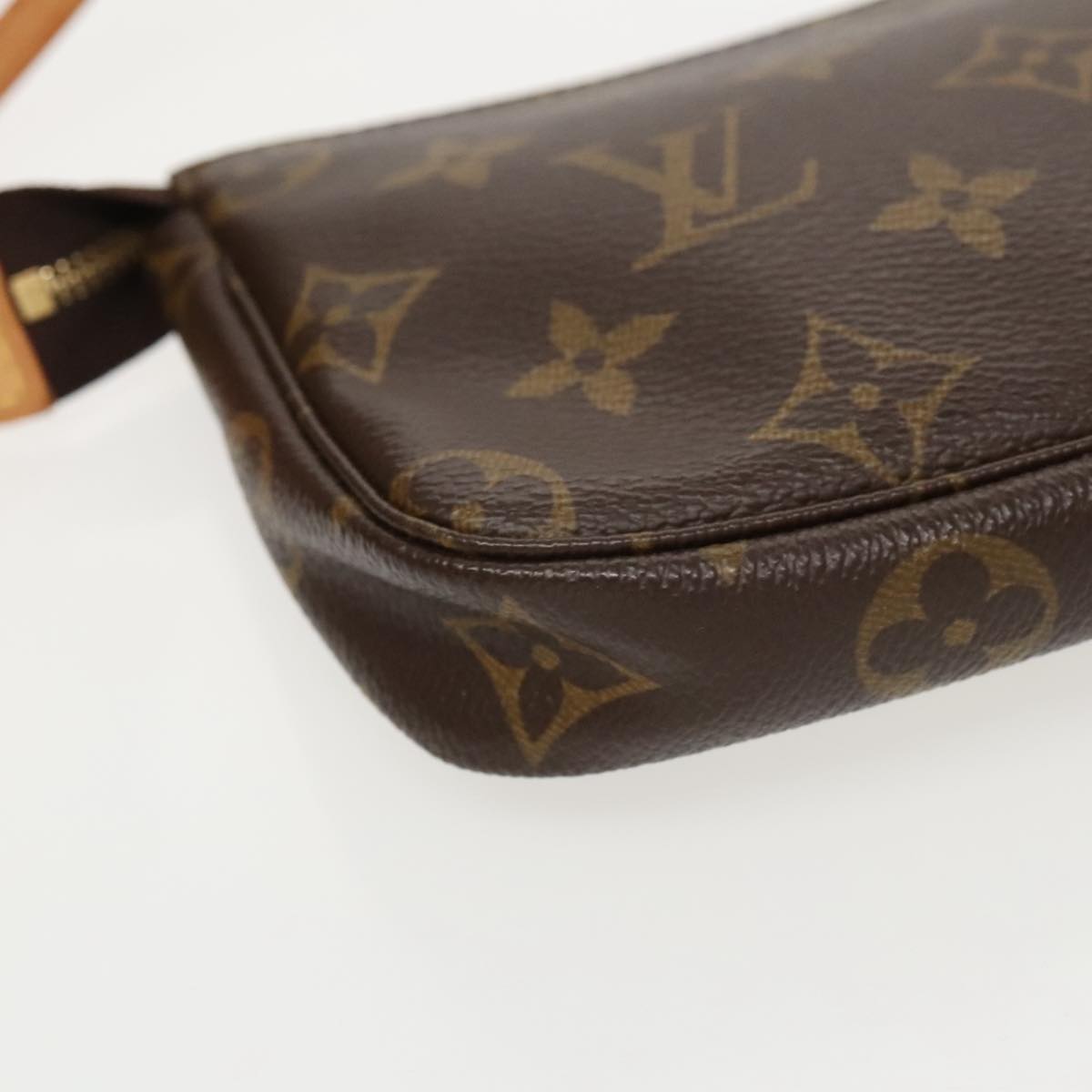 LOUIS VUITTON Monogram Mini Pochette Accessoires Pouch M58009 LV Auth 96144