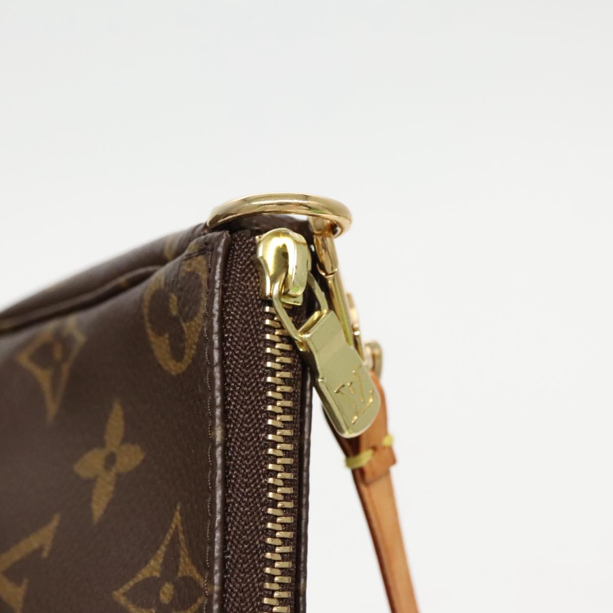 LOUIS VUITTON Monogram Mini Pochette Accessoires Pouch M58009 LV Auth 96144