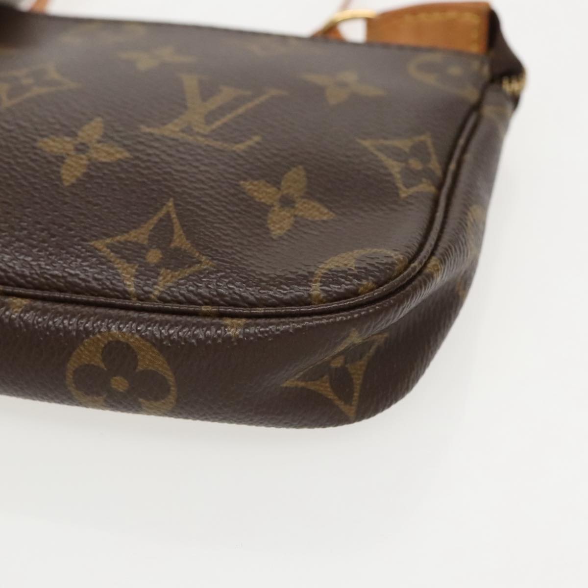 LOUIS VUITTON Monogram Mini Pochette Accessoires Pouch M58009 LV Auth 96144