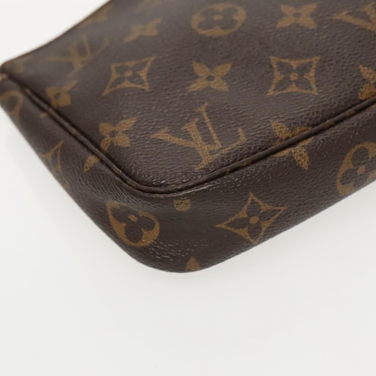 LOUIS VUITTON Monogram Pochette Accessoires Pouch M51980 LV Auth 96145