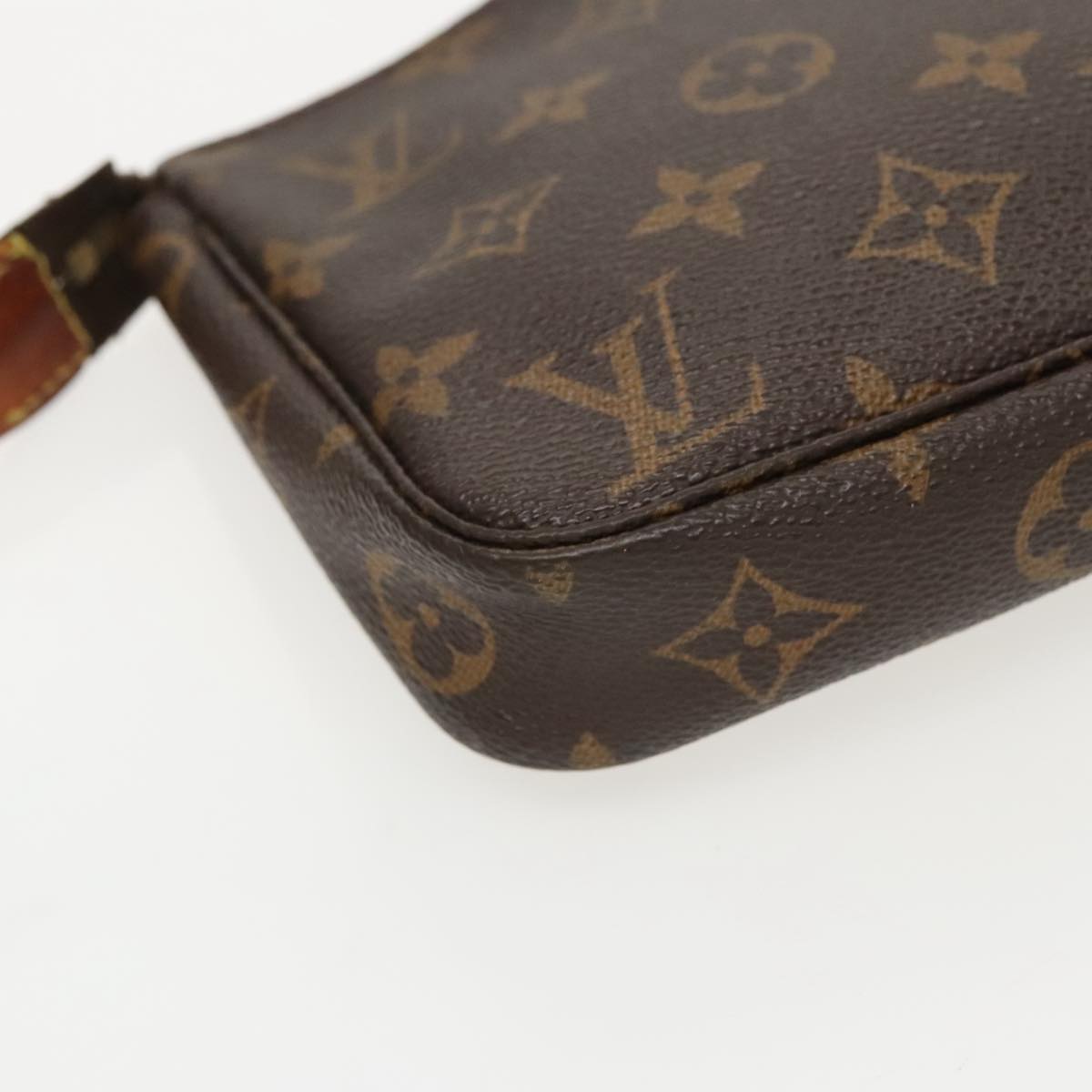 LOUIS VUITTON Monogram Pochette Accessoires Pouch M51980 LV Auth 96145