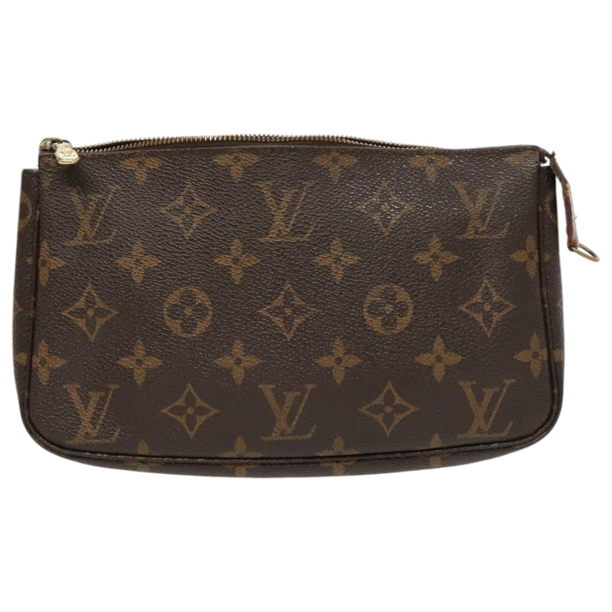 LOUIS VUITTON Monogram Pochette Accessoires Pouch M51980 LV Auth 96145