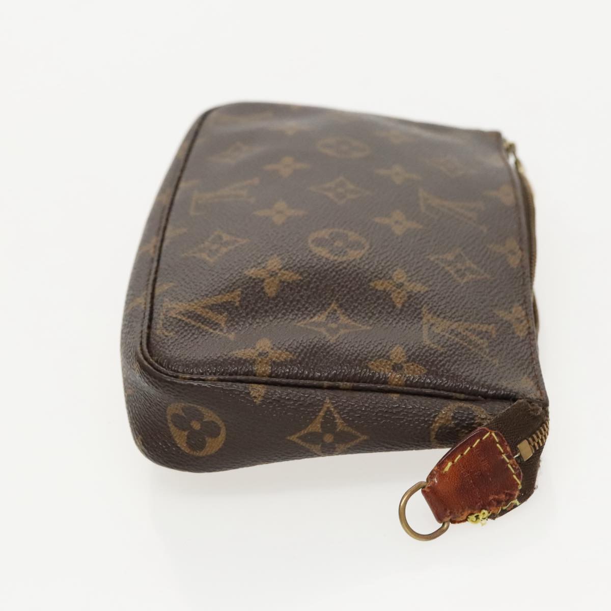 LOUIS VUITTON Monogram Pochette Accessoires Pouch M51980 LV Auth 96145