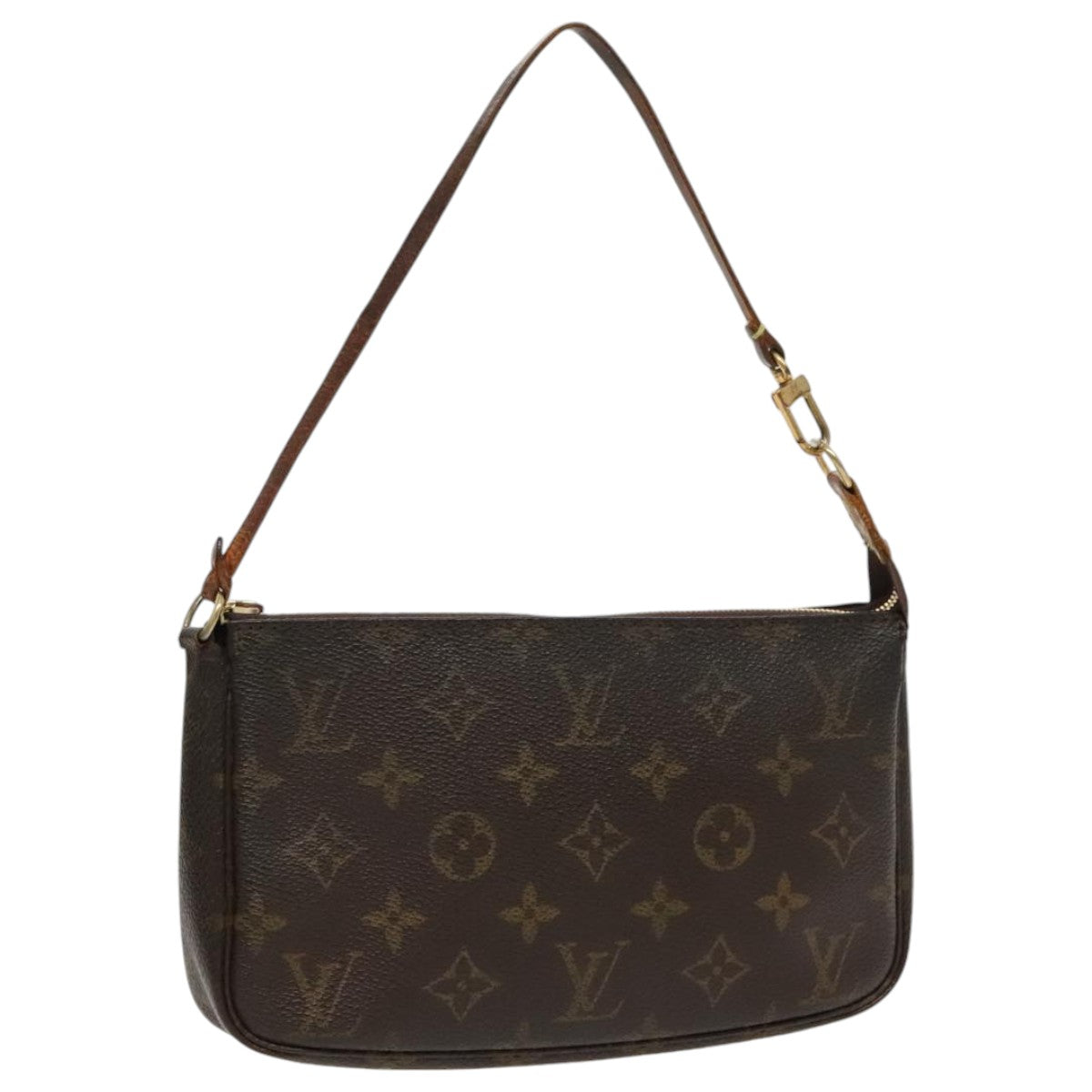 LOUIS VUITTON Monogram Pochette Accessoires Pouch M51980 LV Auth 96147