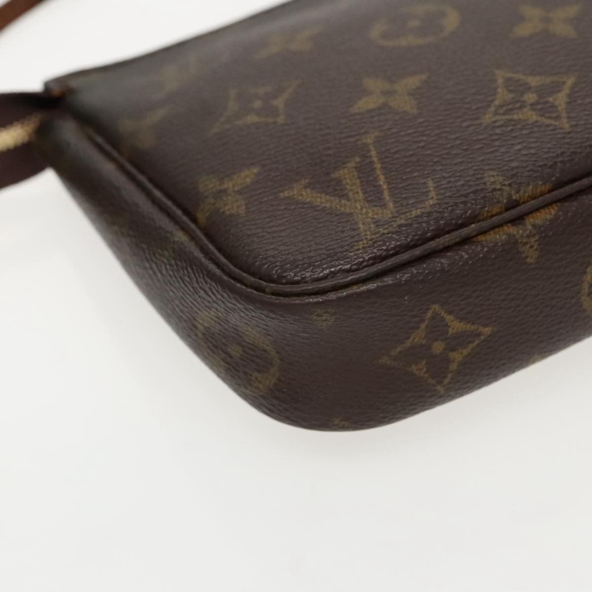 LOUIS VUITTON Monogram Pochette Accessoires Pouch M51980 LV Auth 96147