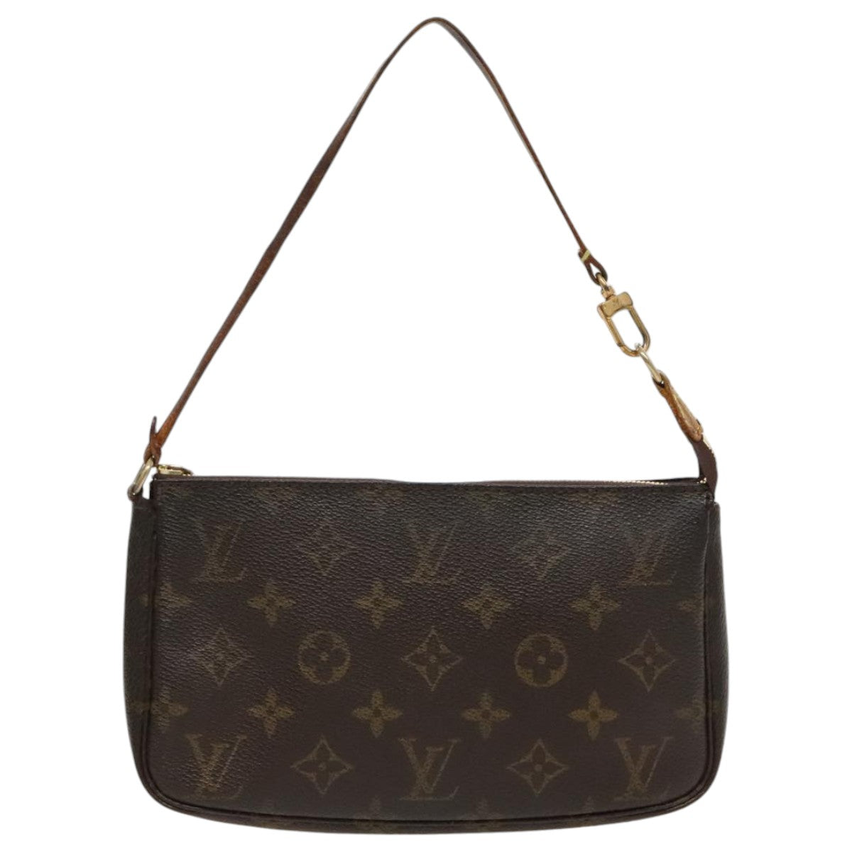 LOUIS VUITTON Monogram Pochette Accessoires Pouch M51980 LV Auth 96147