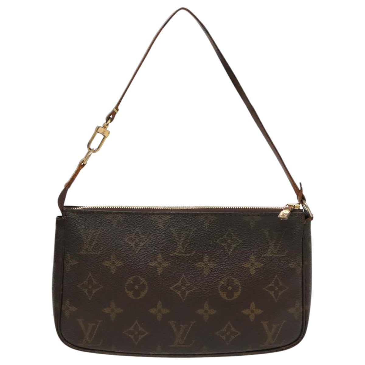 LOUIS VUITTON Monogram Pochette Accessoires Pouch M51980 LV Auth 96147