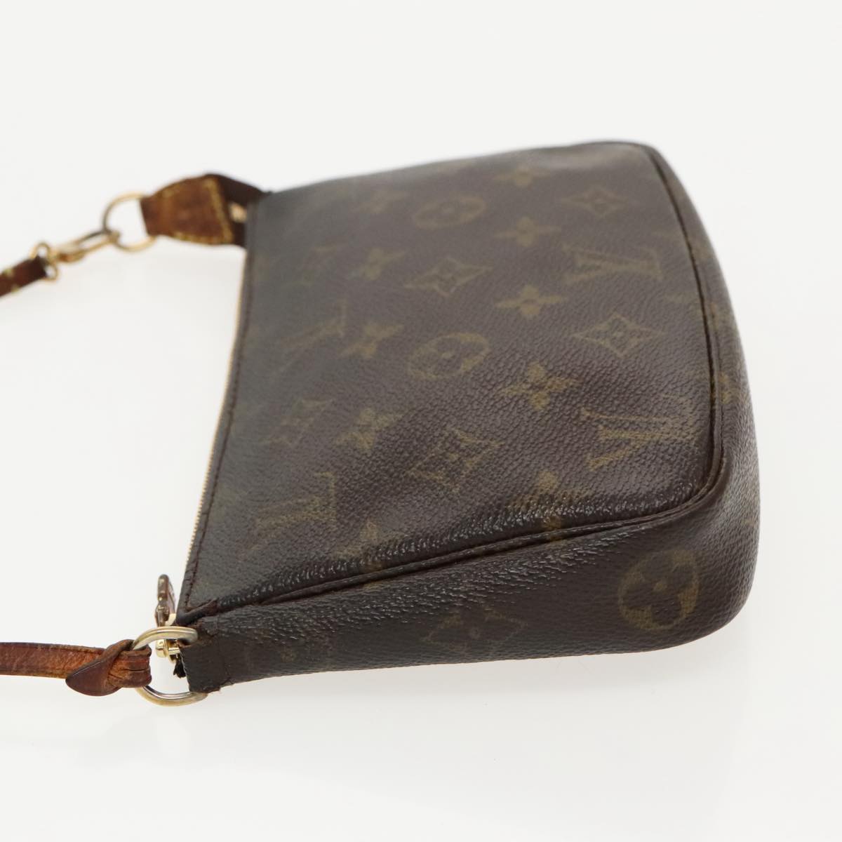 LOUIS VUITTON Monogram Pochette Accessoires Pouch M51980 LV Auth 96147