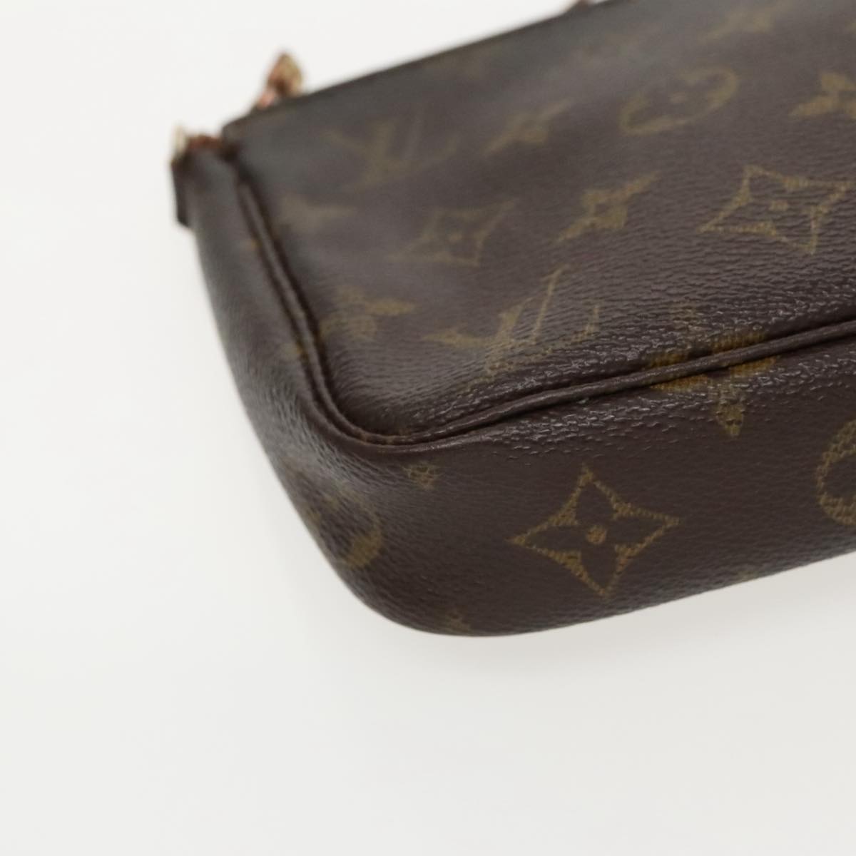 LOUIS VUITTON Monogram Pochette Accessoires Pouch M51980 LV Auth 96147