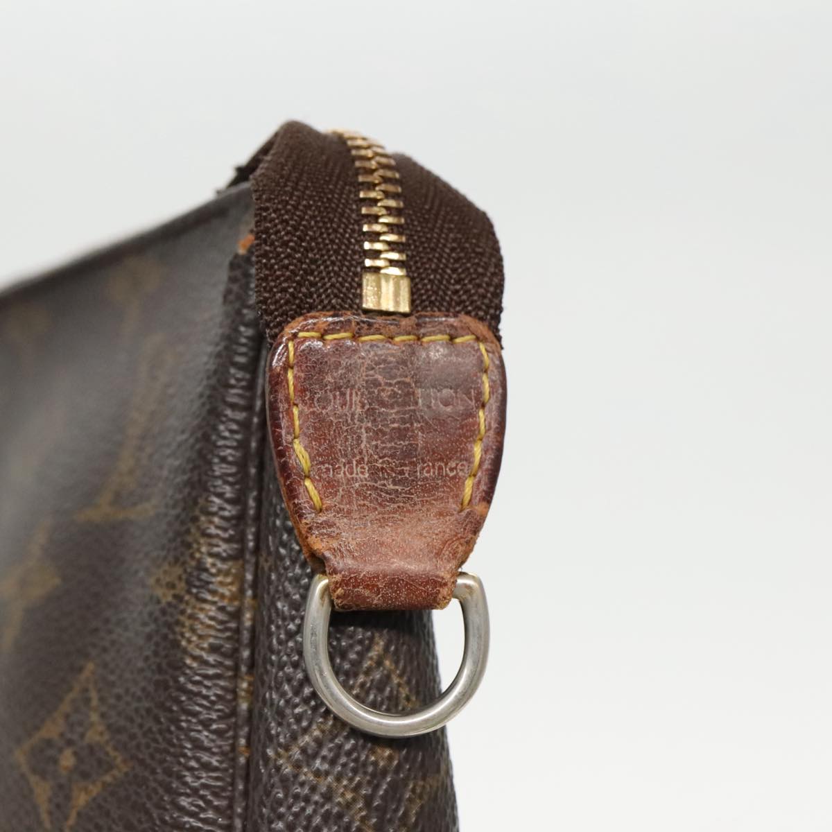 LOUIS VUITTON Monogram Pochette Accessoires Pouch M51980 LV Auth 96148