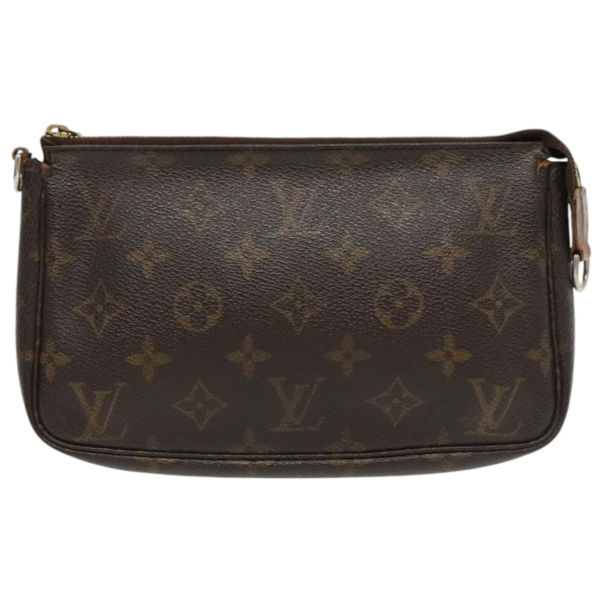 LOUIS VUITTON Monogram Pochette Accessoires Pouch M51980 LV Auth 96148