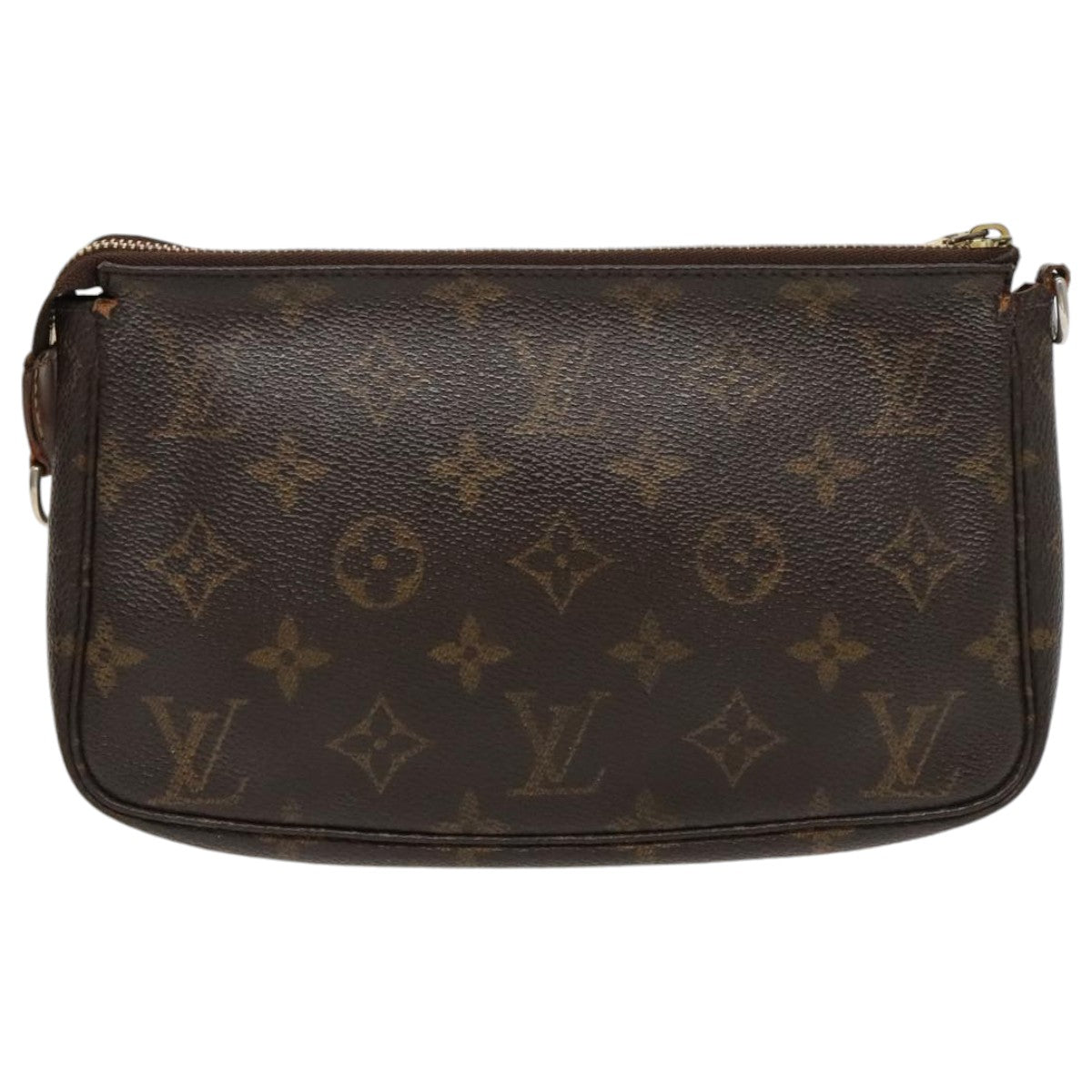 LOUIS VUITTON Monogram Pochette Accessoires Pouch M51980 LV Auth 96148