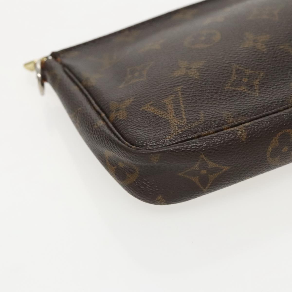 LOUIS VUITTON Monogram Pochette Accessoires Pouch M51980 LV Auth 96148