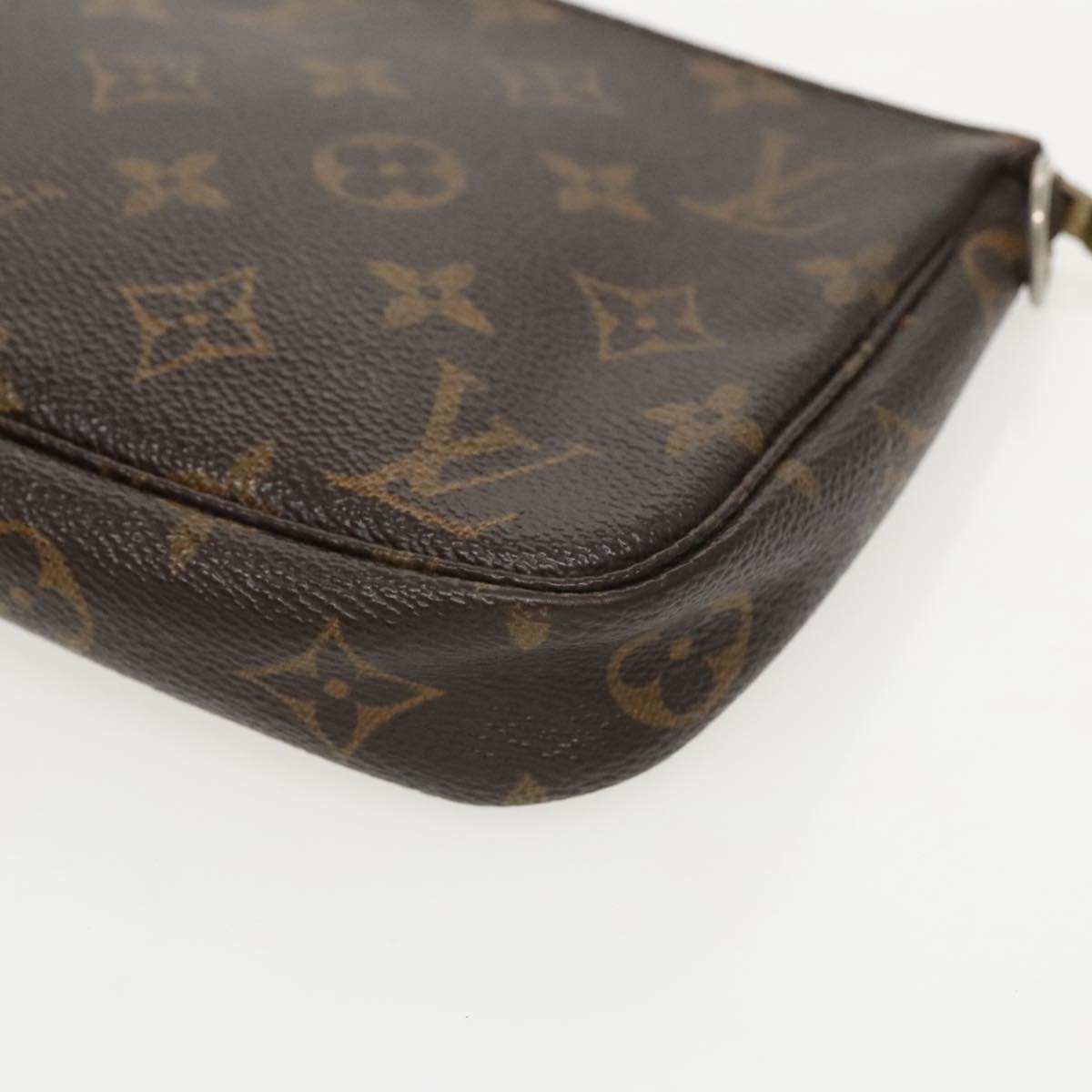 LOUIS VUITTON Monogram Pochette Accessoires Pouch M51980 LV Auth 96149