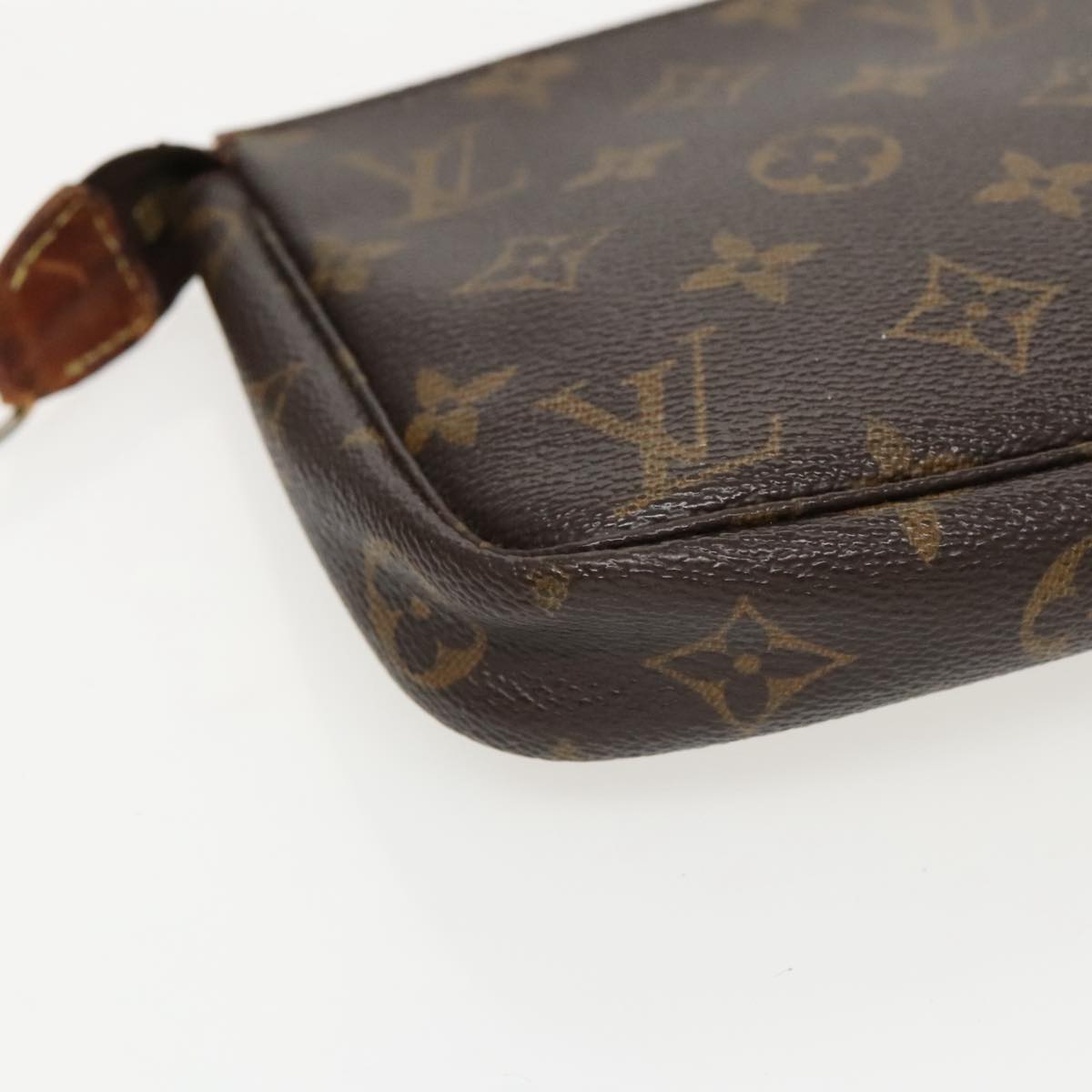 LOUIS VUITTON Monogram Pochette Accessoires Pouch M51980 LV Auth 96149