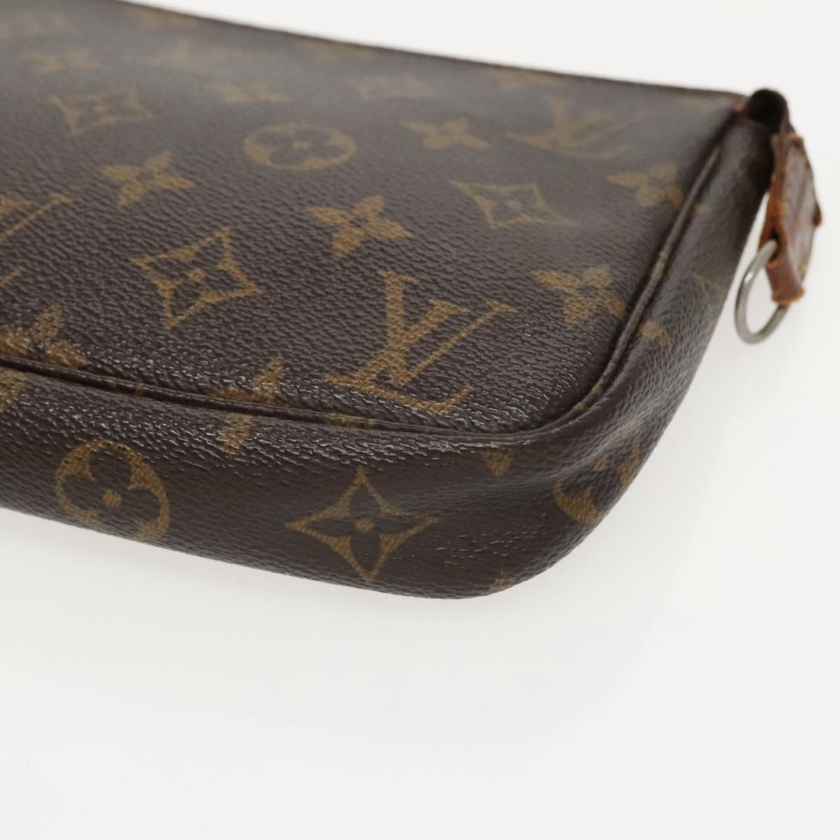 LOUIS VUITTON Monogram Pochette Accessoires Pouch M51980 LV Auth 96149