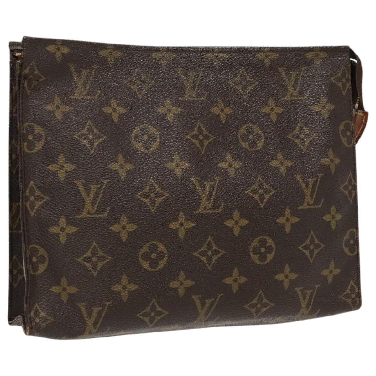 LOUIS VUITTON Monogram Poche Toilette 26 Pouch M47542 LV Auth 96150