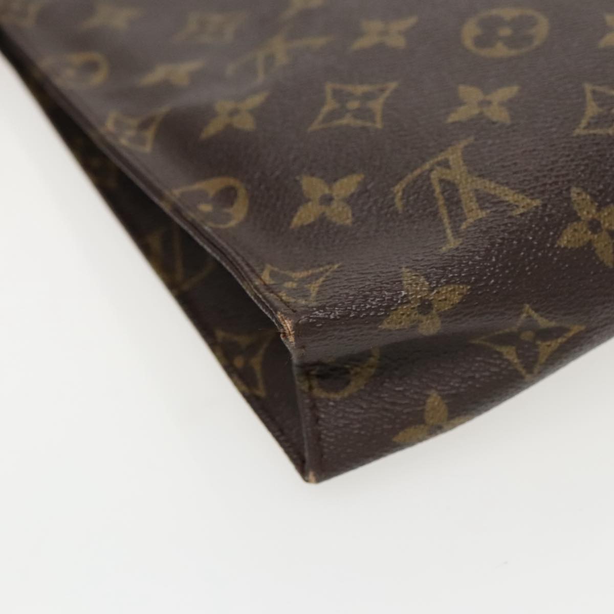 LOUIS VUITTON Monogram Poche Toilette 26 Pouch M47542 LV Auth 96150