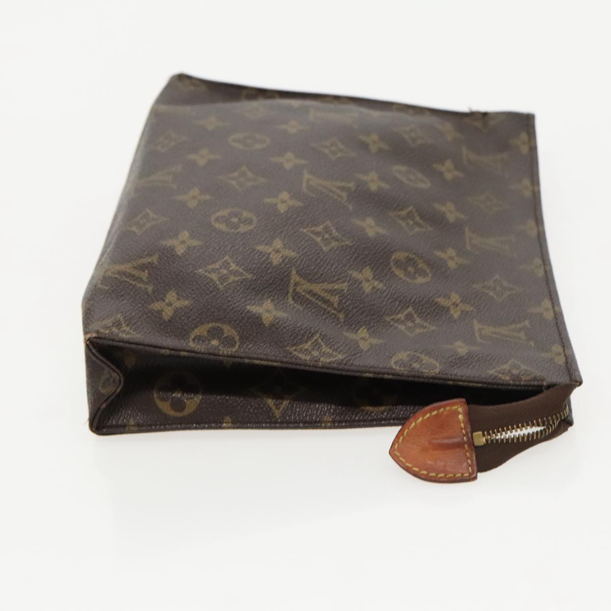 LOUIS VUITTON Monogram Poche Toilette 26 Pouch M47542 LV Auth 96150