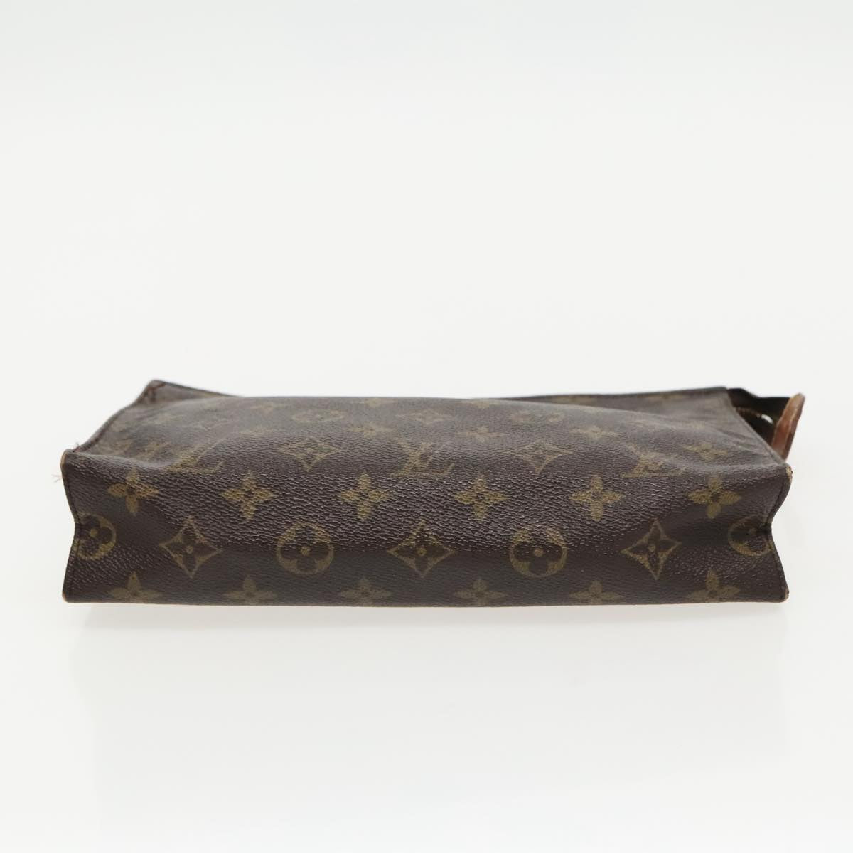 LOUIS VUITTON Monogram Poche Toilette 26 Pouch M47542 LV Auth 96150