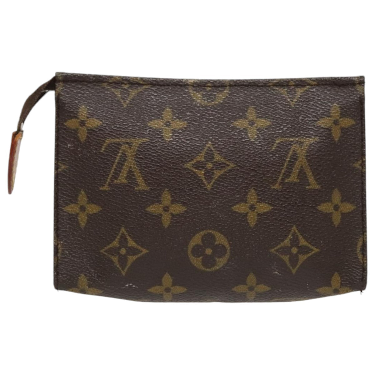 LOUIS VUITTON Monogram Poche Toilette 15 Pouch M47546 LV Auth 96158